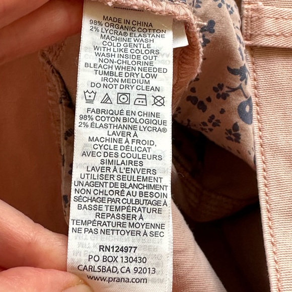 Prana Janessa Pant in Champagne  size 8 - Picture 6 of 16